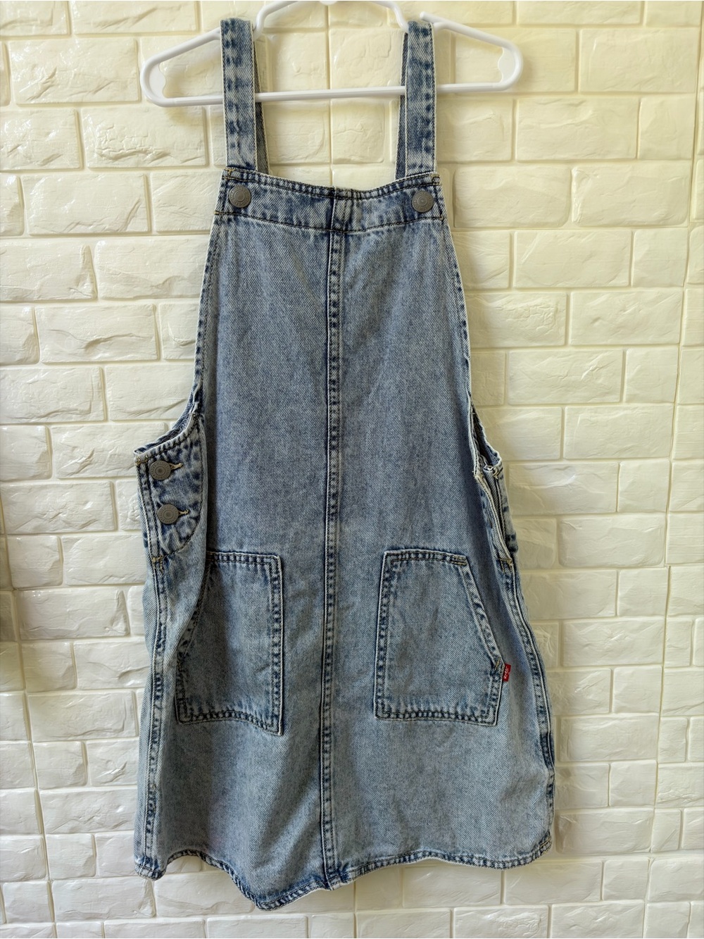 Levi's Light Blue Denim Overall Dress